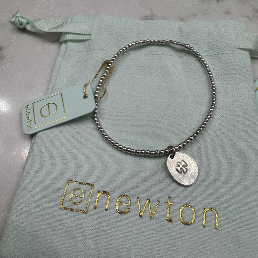 ENewton Silver Cross Pendant Bracelet - Picture 7 of 8